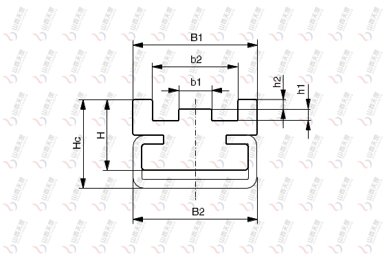 TG-CE CE型鋼槽鏈條導(dǎo)軌